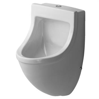 Duravit Starck 3 Urinal Duravit med flue og wondergliss tilslutning ovenfra