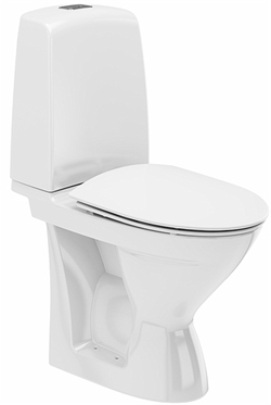 Ifo Spira Rimfree® gulvstående toilet universallås til skruemontering LL
