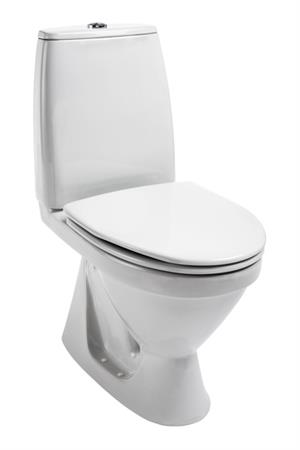 Jika Lyra Plus toilet med S-lås i hvid