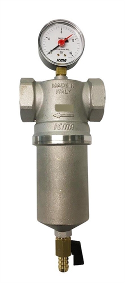 C.M.A Quick-clean vandfilter Selvrensende 1"