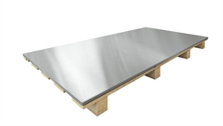 VMZINC plade, ZINC NATUR - 0,80 x 1000 x 2000 mm Nr 14 - Palle med 250 Kg